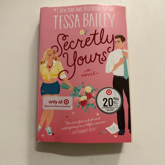 Secretly Yours: A Novel - Target Exclusive Edition by Tessa Bailey (Paperback) - Picture 2 of 4